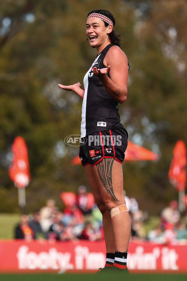 AFLW 2025 Round 07 - St Kilda v Port Adelaide - A-63193220