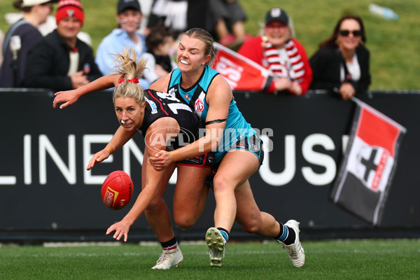 AFLW 2025 Round 07 - St Kilda v Port Adelaide - A-63193227