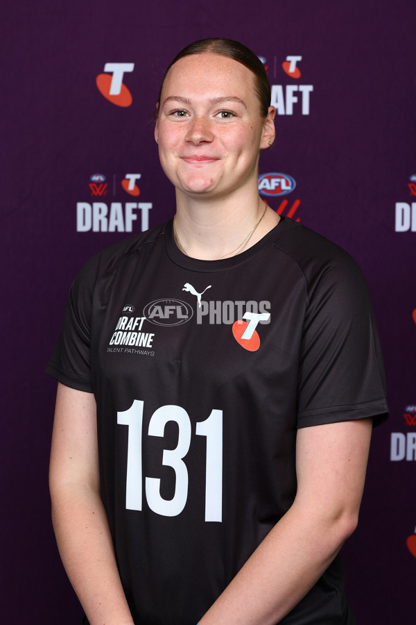 AFLW 2025 Media - AFLW Draft Combine Headshots - A-63240239