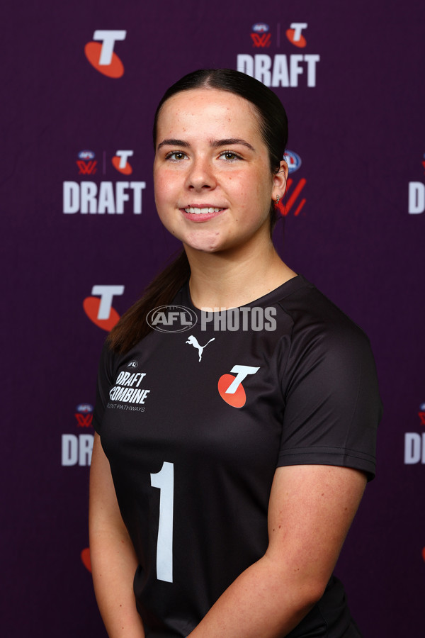 AFLW 2025 Media - AFLW Draft Combine Headshots - A-63240240