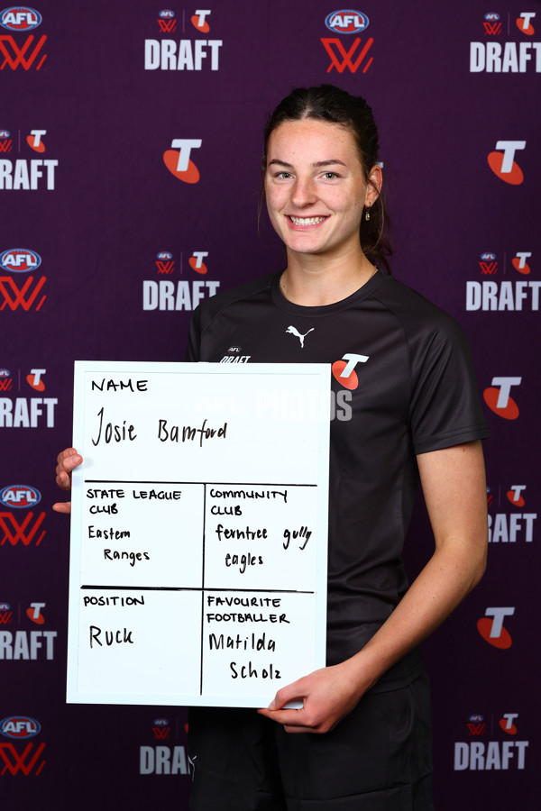 AFLW 2025 Media - AFLW Draft Combine Headshots - A-63246644