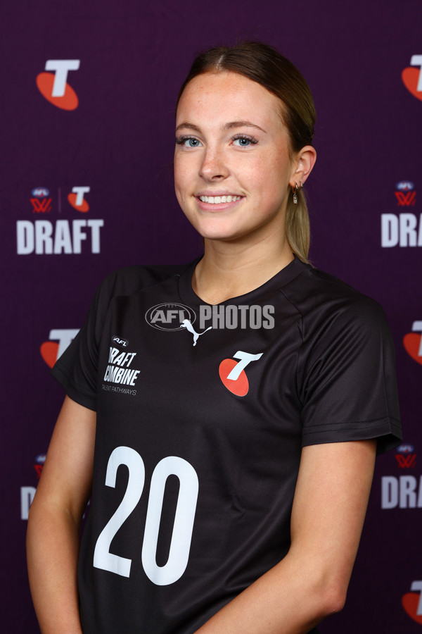 AFLW 2025 Media - AFLW Draft Combine Headshots - A-63246645