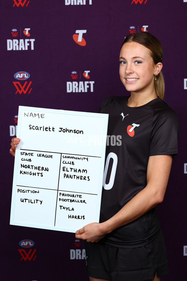 AFLW 2025 Media - AFLW Draft Combine Headshots - A-63246646