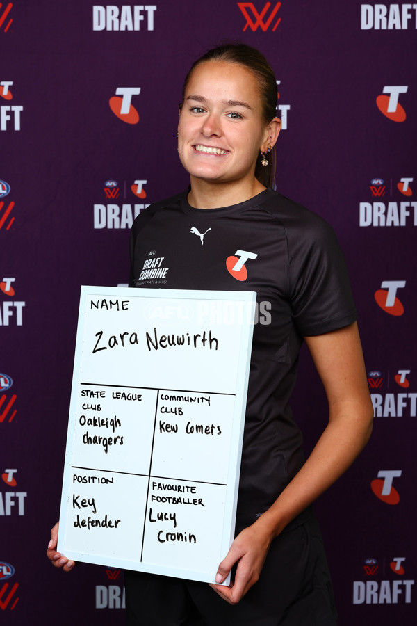 AFLW 2025 Media - AFLW Draft Combine Headshots - A-63246658