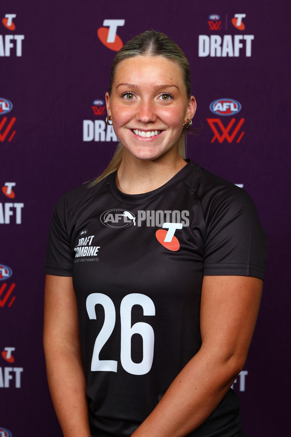 AFLW 2025 Media - AFLW Draft Combine Headshots - A-63246661