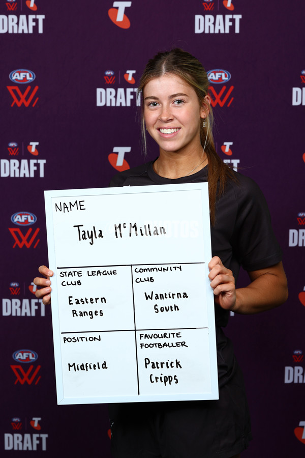 AFLW 2025 Media - AFLW Draft Combine Headshots - A-63246662