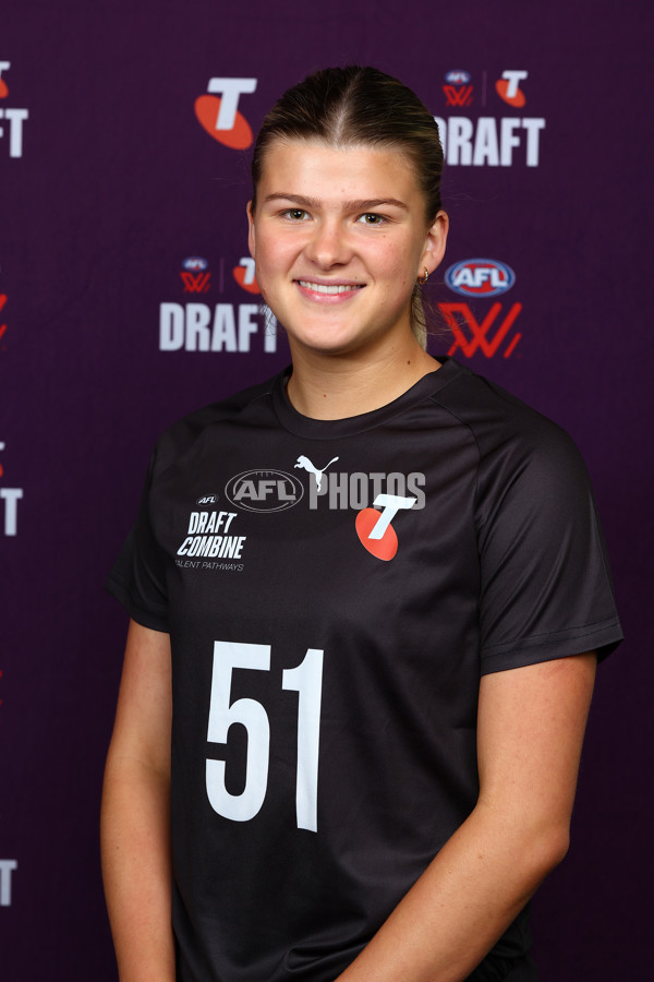 AFLW 2025 Media - AFLW Draft Combine Headshots - A-63246663