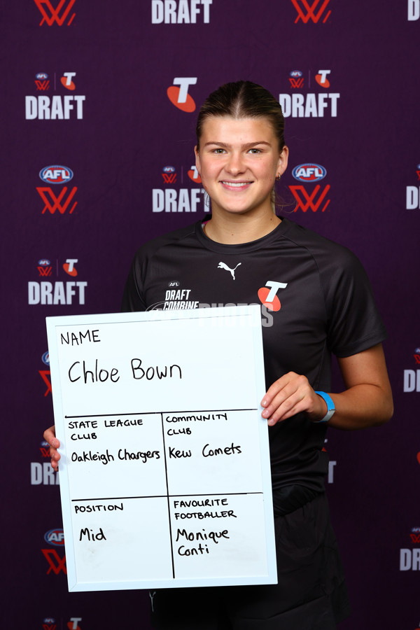 AFLW 2025 Media - AFLW Draft Combine Headshots - A-63246664