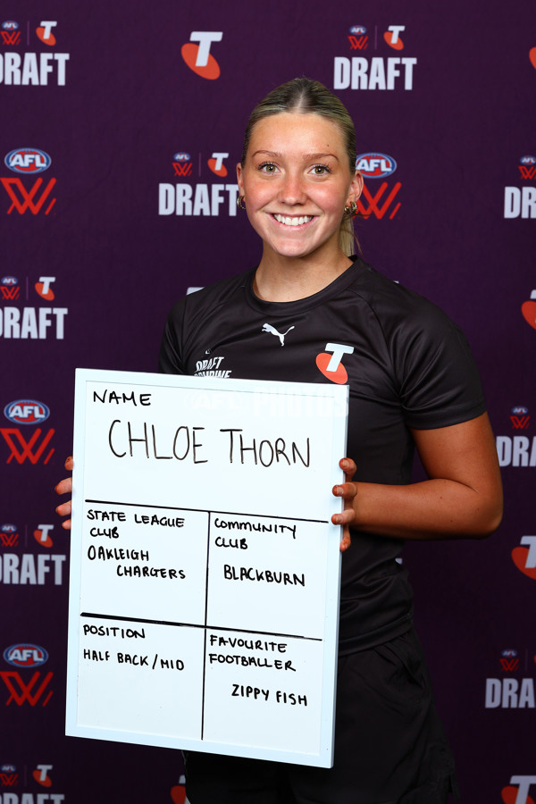 AFLW 2025 Media - AFLW Draft Combine Headshots - A-63247720