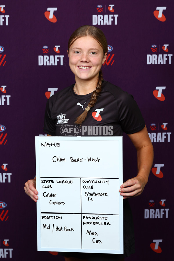 AFLW 2025 Media - AFLW Draft Combine Headshots - A-63247723