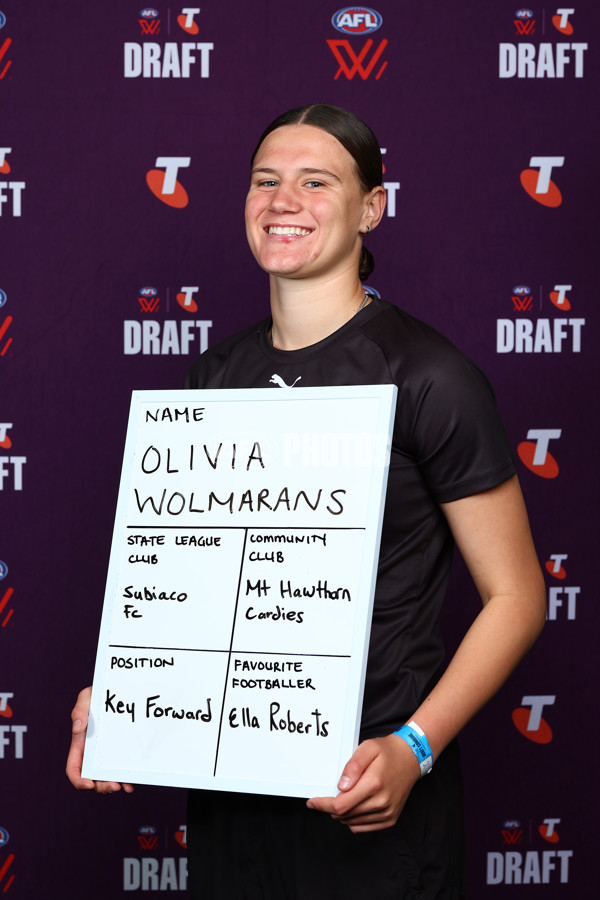 AFLW 2025 Media - AFLW Draft Combine Headshots - A-63247776