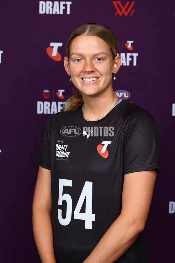 AFLW 2025 Media - AFLW Draft Combine Headshots - A-63247779