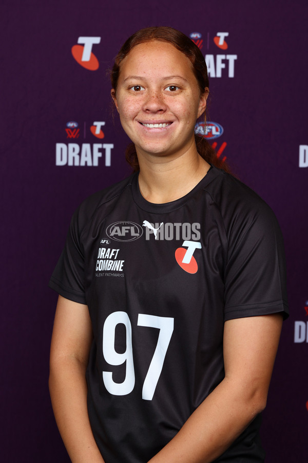 AFLW 2025 Media - AFLW Draft Combine Headshots - A-63247785