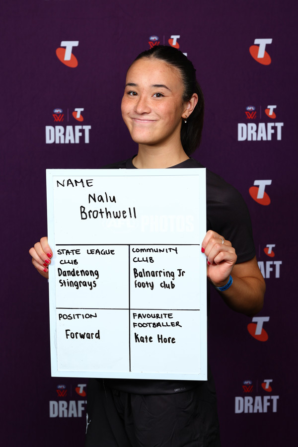 AFLW 2025 Media - AFLW Draft Combine Headshots - A-63247791