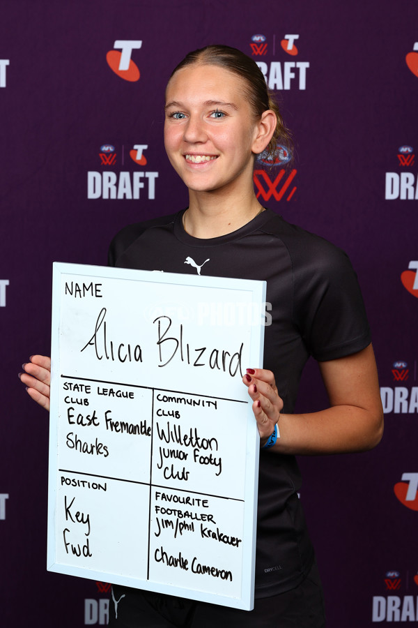 AFLW 2025 Media - AFLW Draft Combine Headshots - A-63249055