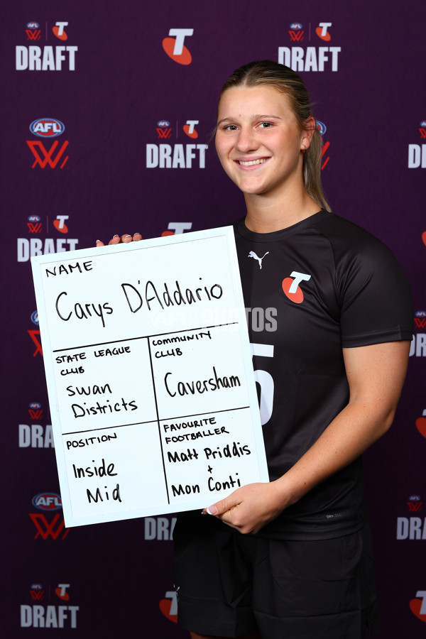 AFLW 2025 Media - AFLW Draft Combine Headshots - A-63249062