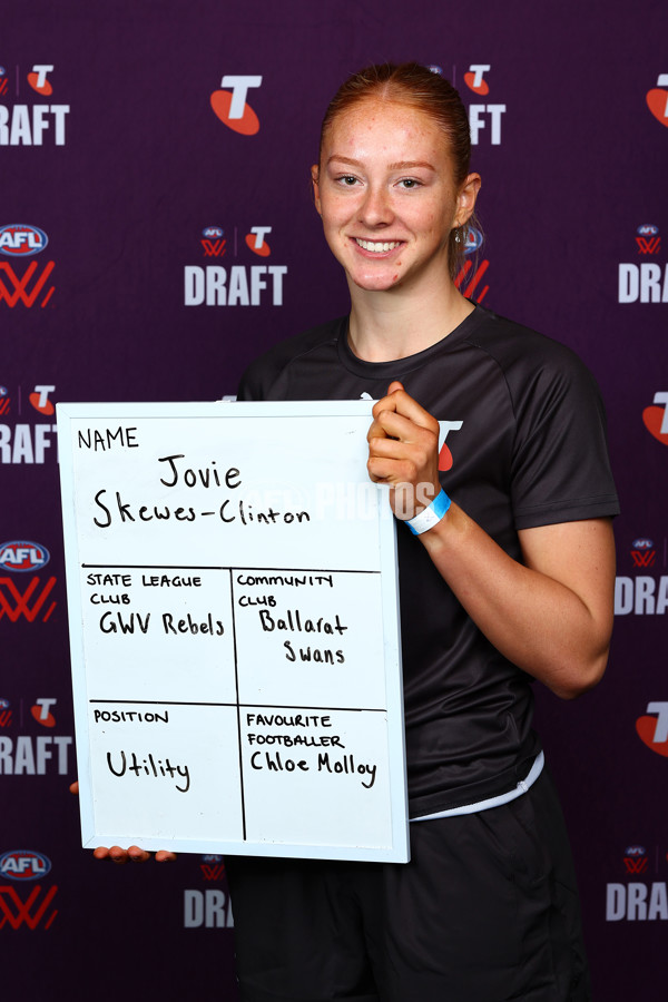 AFLW 2025 Media - AFLW Draft Combine Headshots - A-63249069