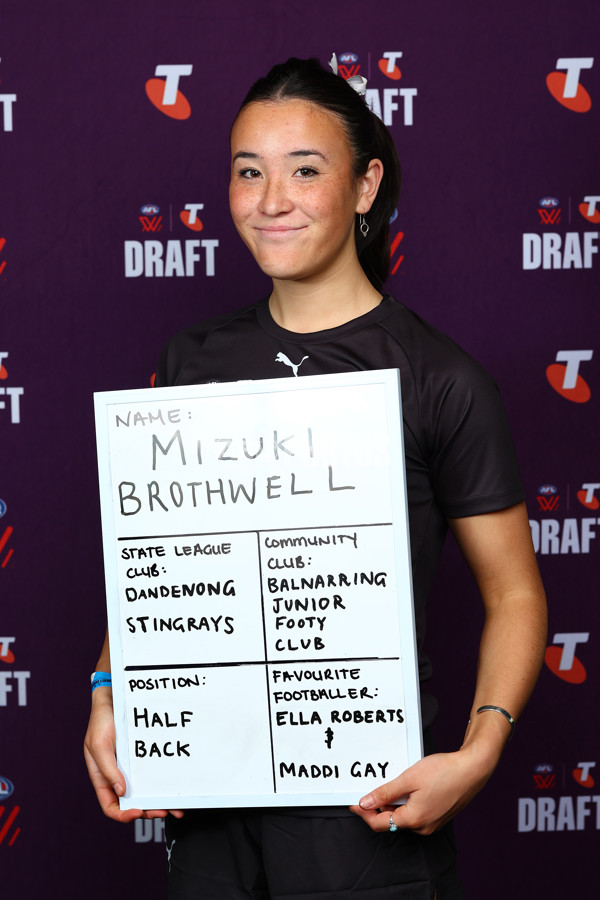 AFLW 2025 Media - AFLW Draft Combine Headshots - A-63249071