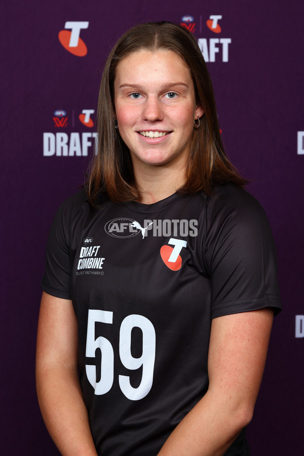 AFLW 2025 Media - AFLW Draft Combine Headshots - A-63249076