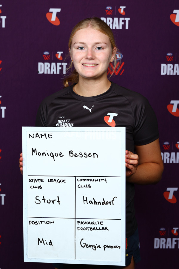 AFLW 2025 Media - AFLW Draft Combine Headshots - A-63250996