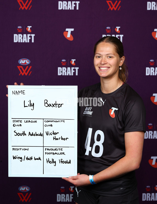 AFLW 2025 Media - AFLW Draft Combine Headshots - A-63250999
