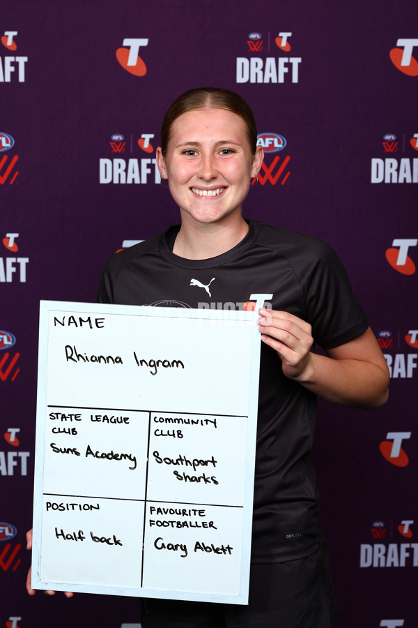 AFLW 2025 Media - AFLW Draft Combine Headshots - A-63251010