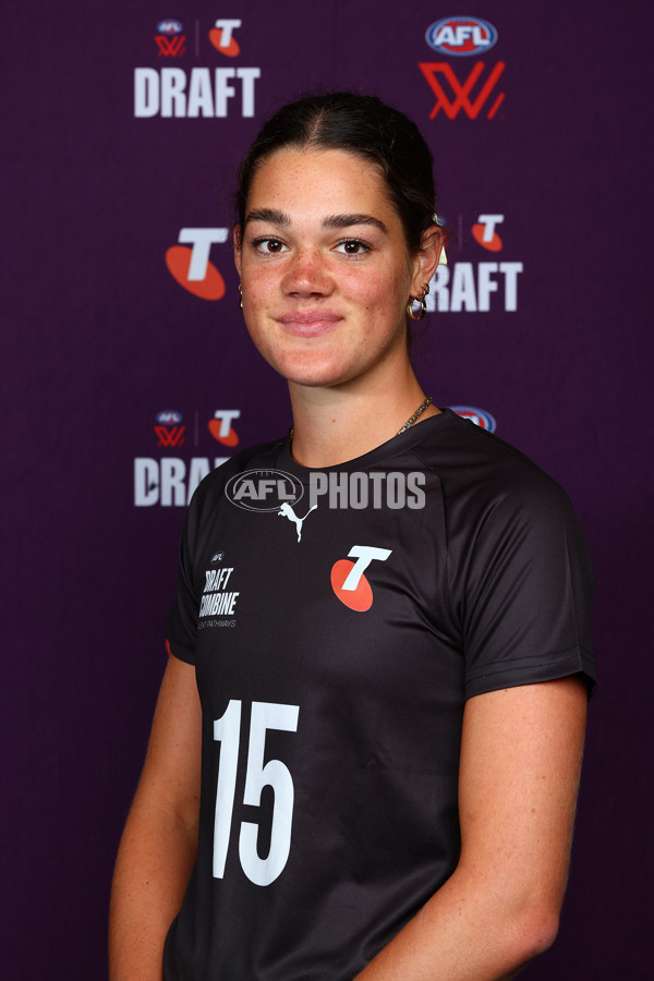 AFLW 2025 Media - AFLW Draft Combine Headshots - A-63252664