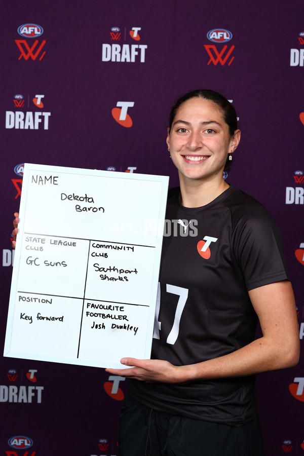 AFLW 2025 Media - AFLW Draft Combine Headshots - A-63252666