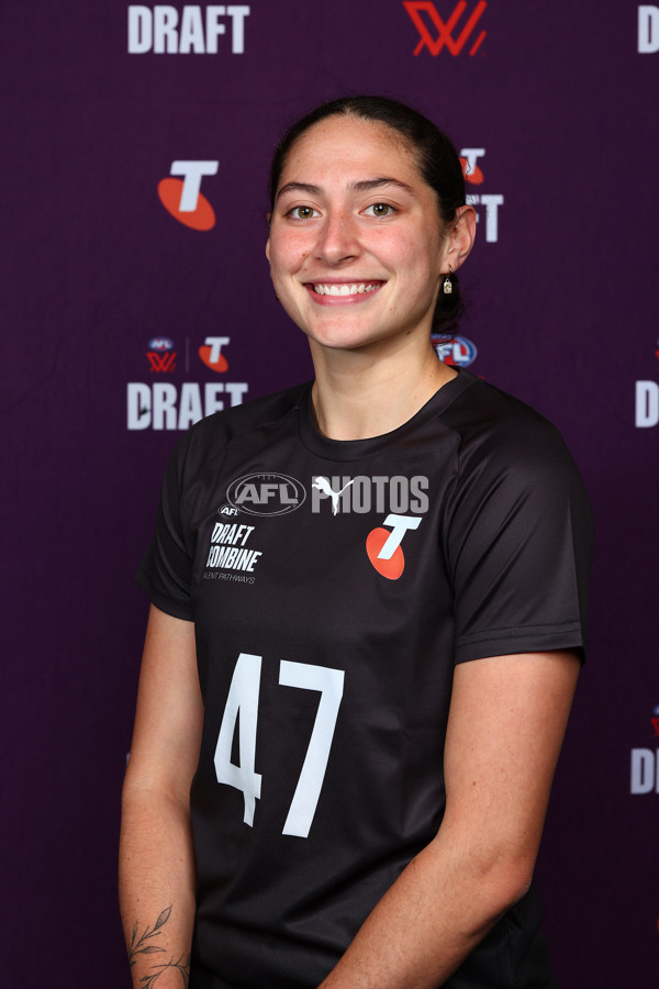 AFLW 2025 Media - AFLW Draft Combine Headshots - A-63252667