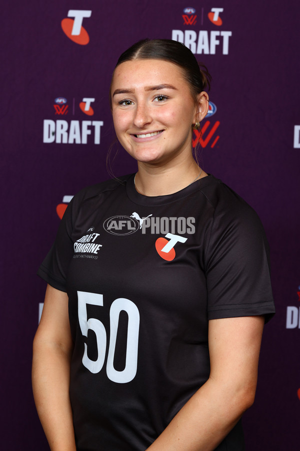 AFLW 2025 Media - AFLW Draft Combine Headshots - A-63252678