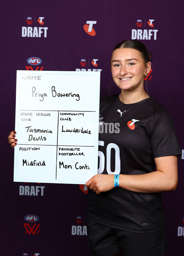 AFLW 2025 Media - AFLW Draft Combine Headshots - A-63252679