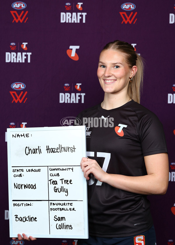 AFLW 2025 Media - AFLW Draft Combine Headshots - A-63252687