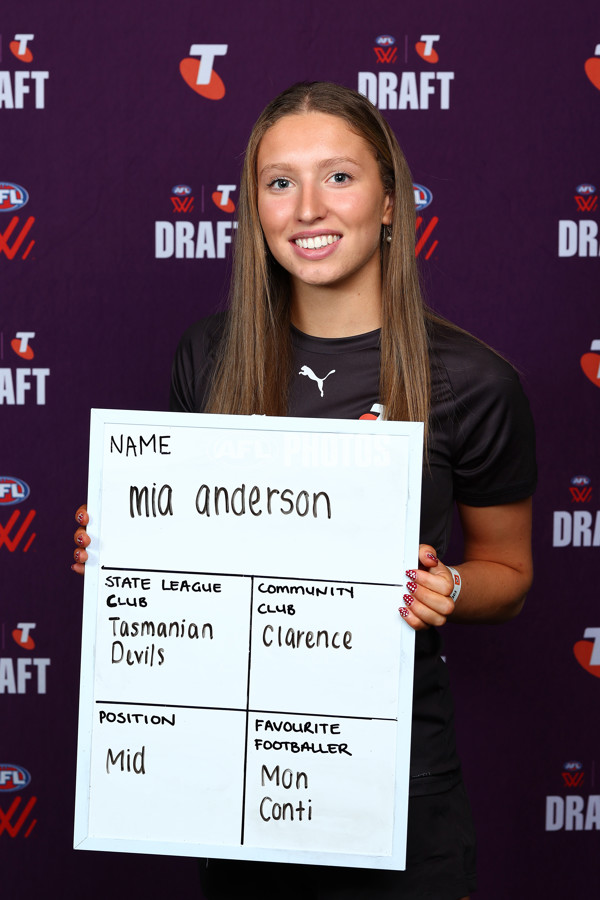 AFLW 2025 Media - AFLW Draft Combine Headshots - A-63252688
