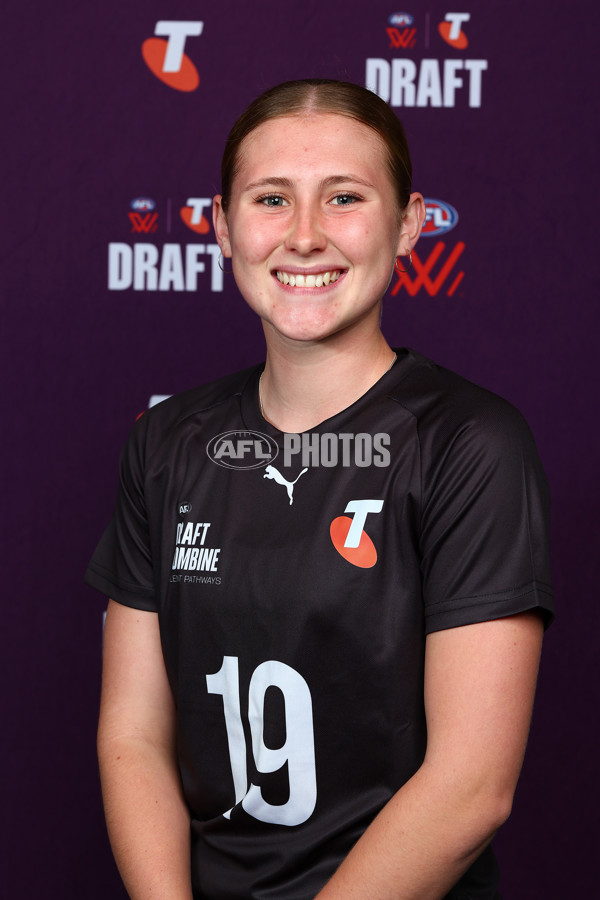AFLW 2025 Media - AFLW Draft Combine Headshots - A-63252689
