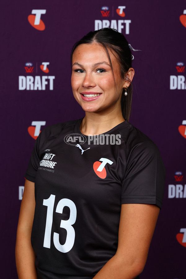 AFLW 2025 Media - AFLW Draft Combine Headshots - A-63252694
