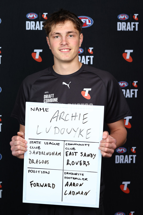 AFL 2025 Media - AFL Draft Combine Headshots - A-63329970