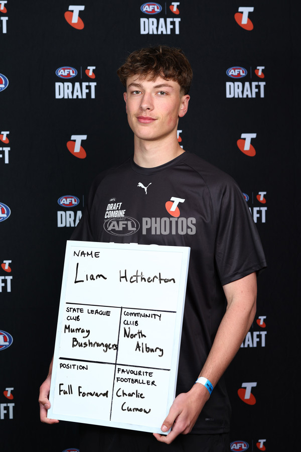 AFL 2025 Media - AFL Draft Combine Headshots - A-63330016