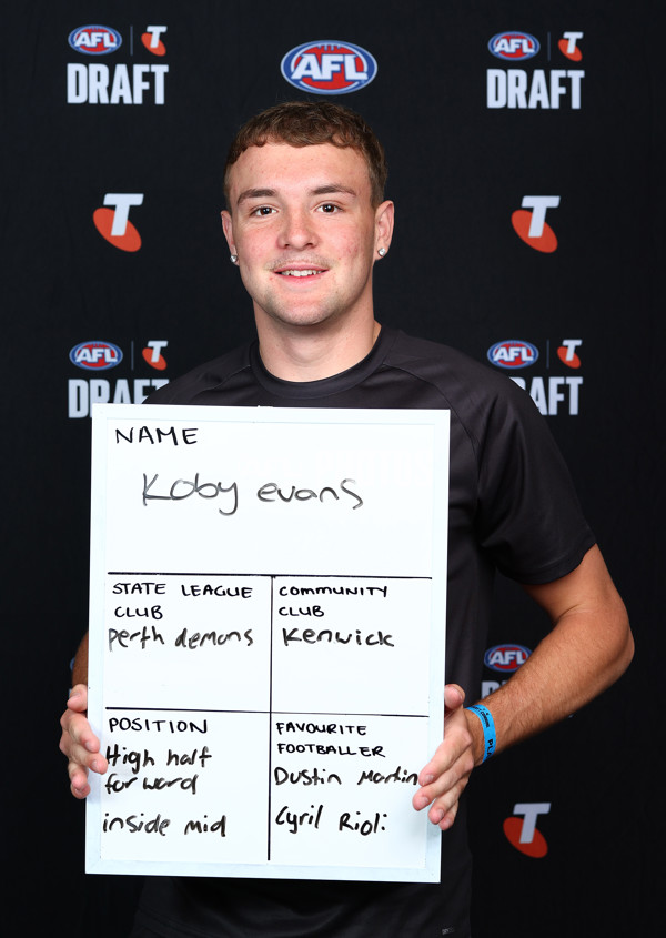 AFL 2025 Media - AFL Draft Combine Headshots - A-63330021