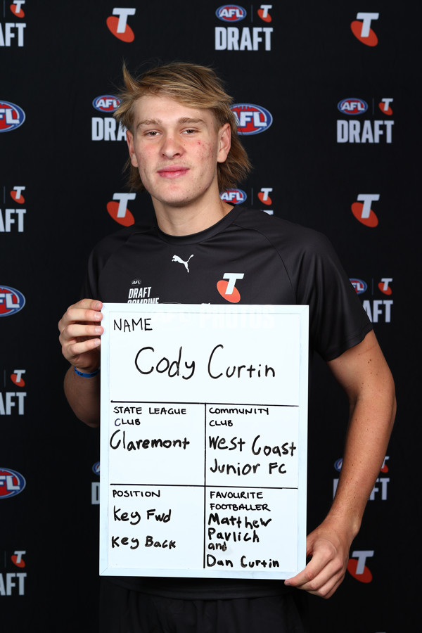 AFL 2025 Media - AFL Draft Combine Headshots - A-63330025