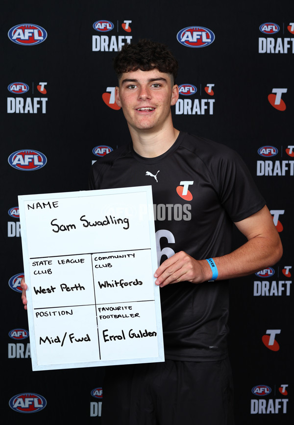 AFL 2025 Media - AFL Draft Combine Headshots - A-63330027
