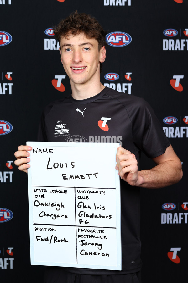 AFL 2025 Media - AFL Draft Combine Headshots - A-63330957