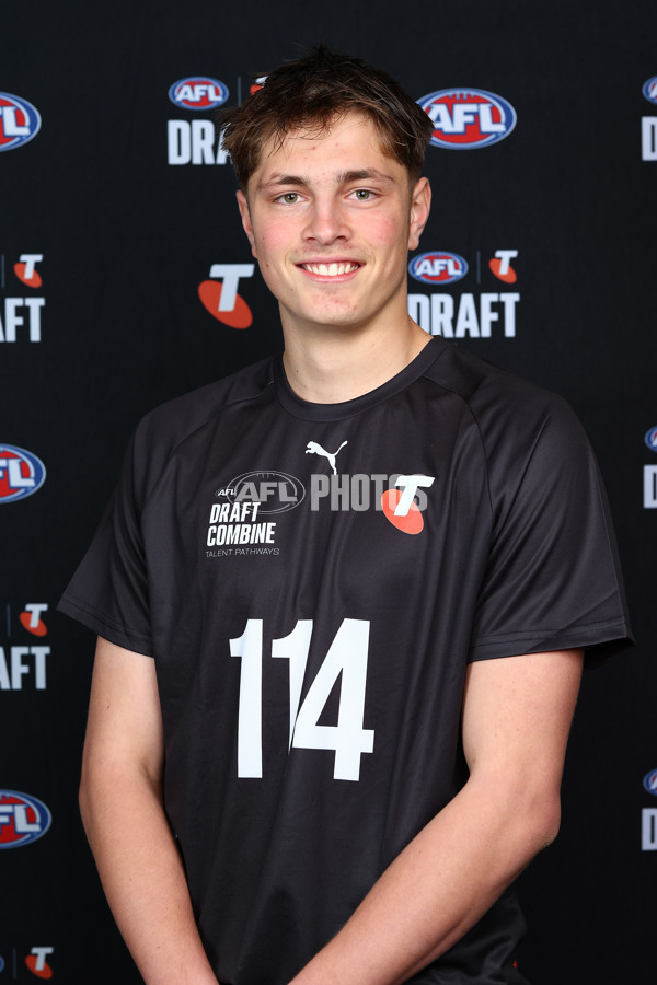 AFL 2025 Media - AFL Draft Combine Headshots - A-63330962