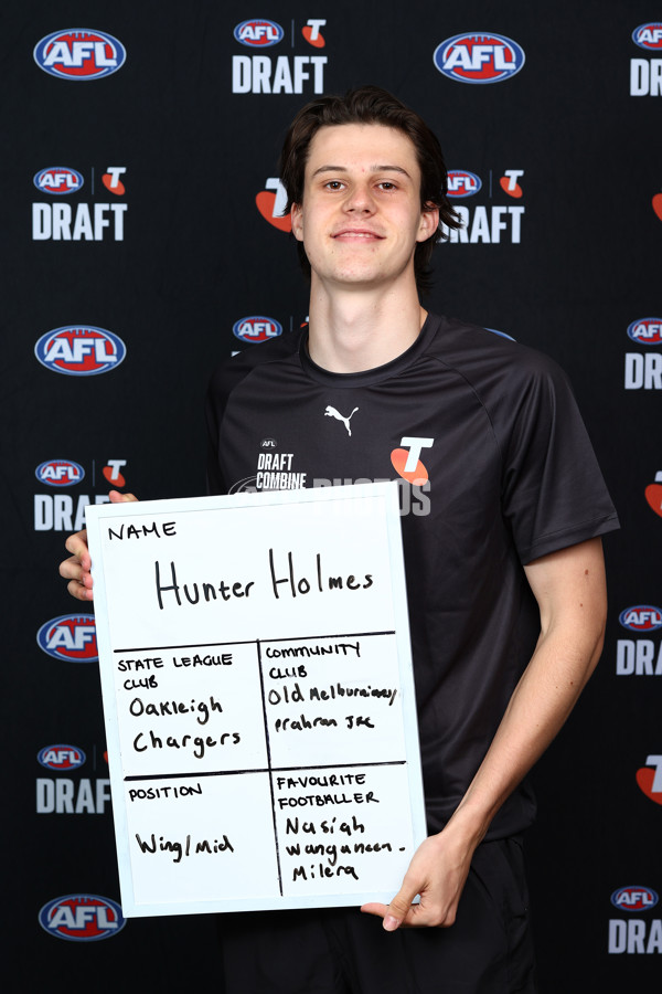 AFL 2025 Media - AFL Draft Combine Headshots - A-63330978