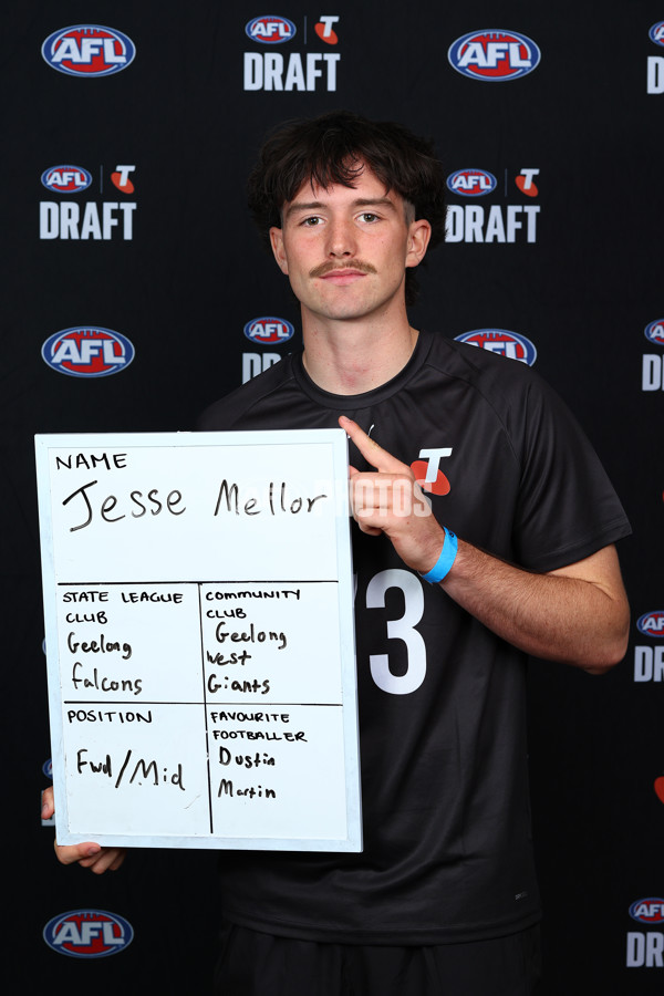 AFL 2025 Media - AFL Draft Combine Headshots - A-63331021