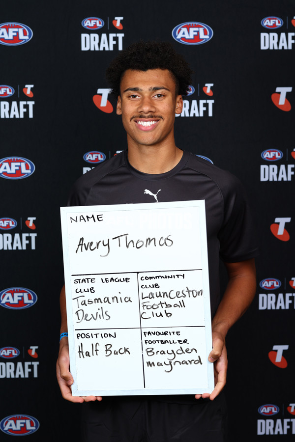 AFL 2025 Media - AFL Draft Combine Headshots - A-63331038