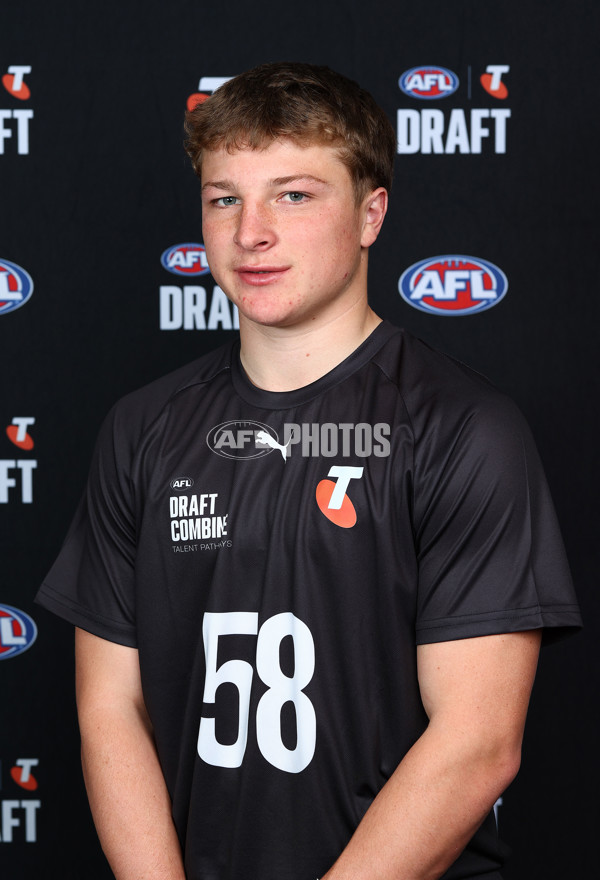 AFL 2025 Media - AFL Draft Combine Headshots - A-63333077