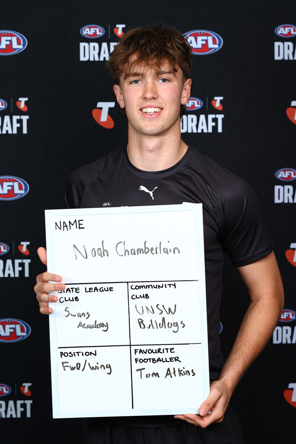 AFL 2025 Media - AFL Draft Combine Headshots - A-63333084