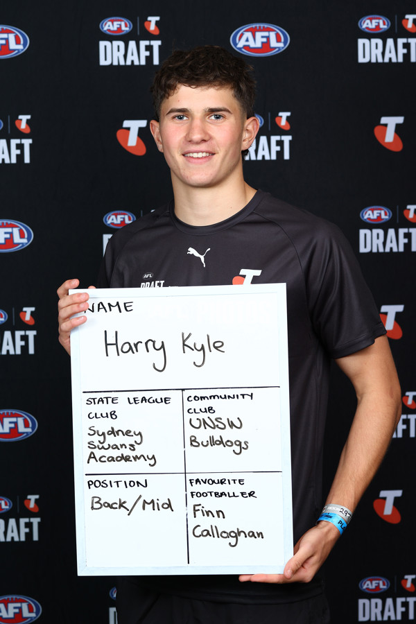 AFL 2025 Media - AFL Draft Combine Headshots - A-63333102