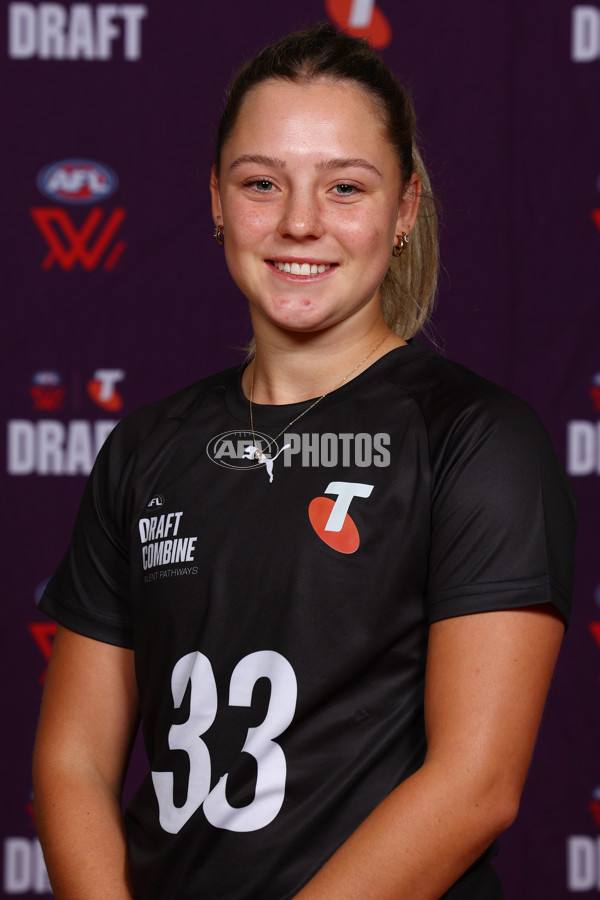 AFLW 2025 Media - AFLW Draft Combine Headshots - A-63333156