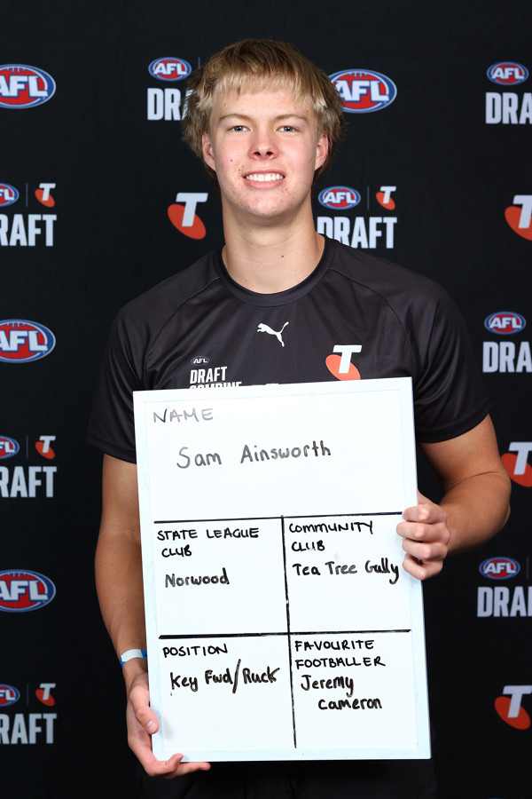 AFL 2025 Media - AFL Draft Combine Headshots - A-63333775